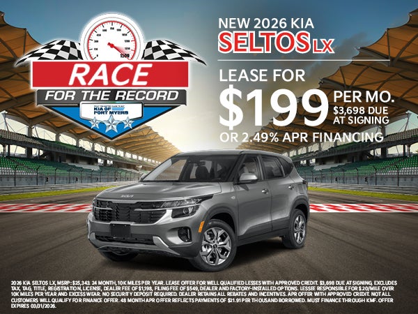 New 2026 Kia Seltos LX